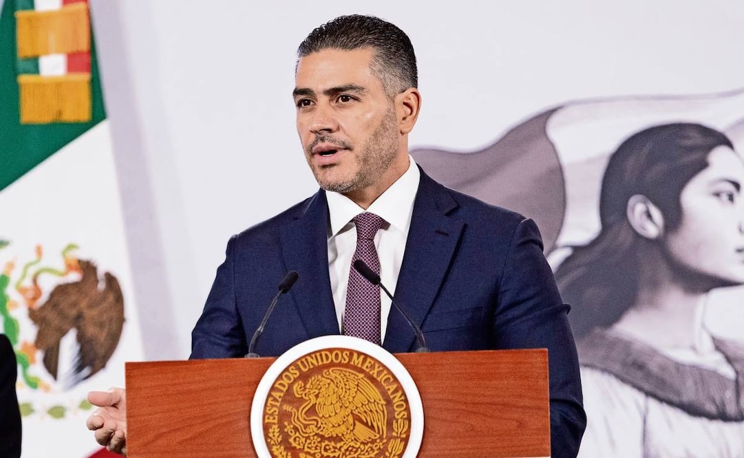 Omar Garçia Harfuch, secretario de Seguridad y Protección Ciudadana, dijo que 70 personas han sido detenidas en el país. Foto: Hugo Salvador / EL UNIVERSAL