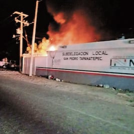 Incendian garita en el Istmo; detienen a 4