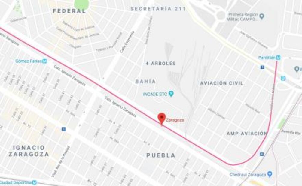 Chofer embiste y mata a señora afuera del Metro Zaragoza 