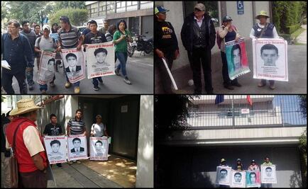 Recorren embajadas por 11 meses de caso Iguala