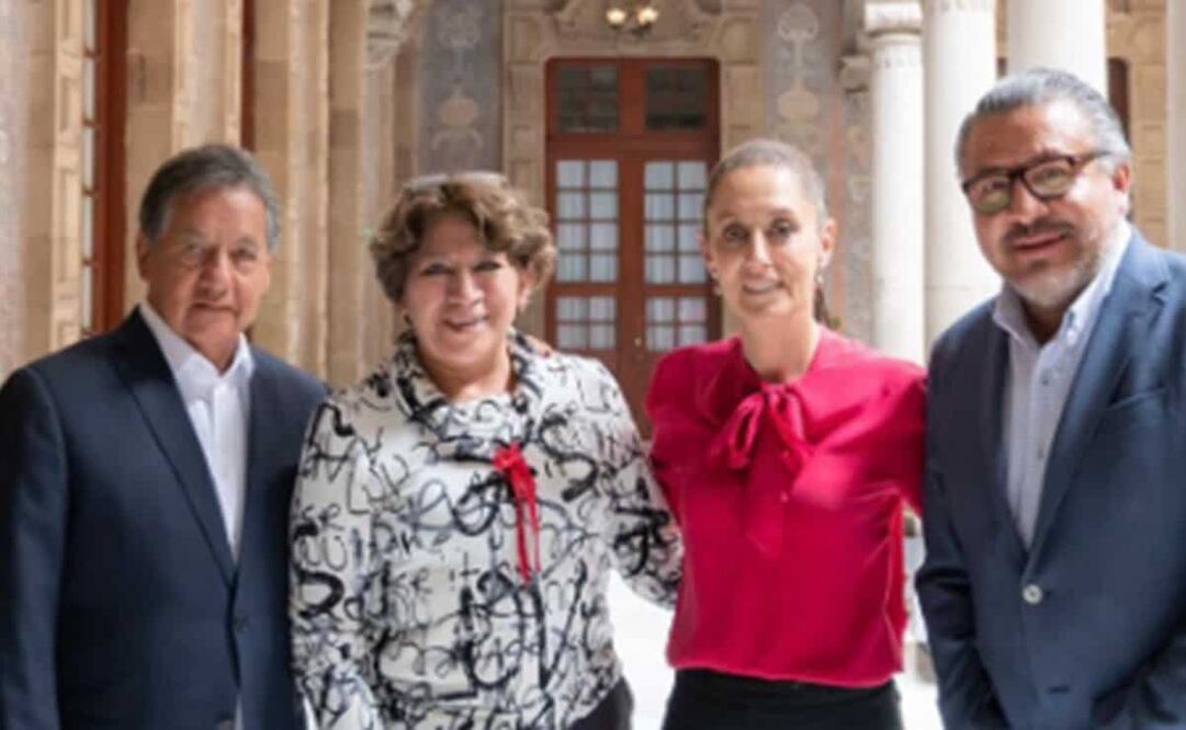 Cuestionan reunión de Sheinbaum con candidatos de Morena por alguna gubernatura. Foto: Especial