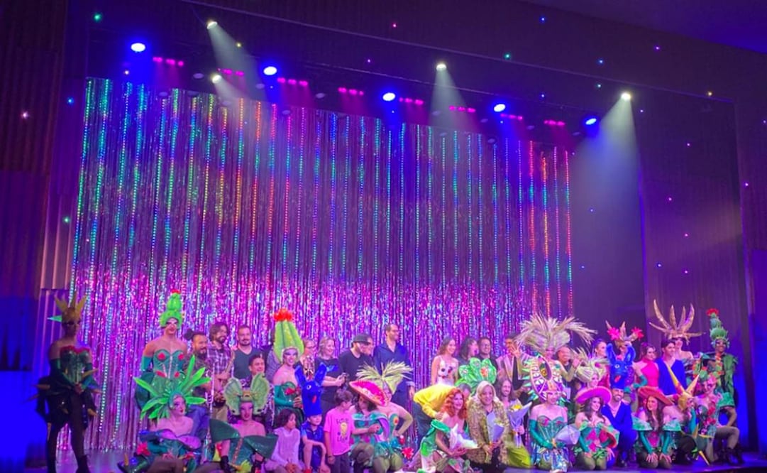 Obra musical "Priscilla, la Reina del desierto". Foto: Armando Pereda/EL UNIVERSAL.