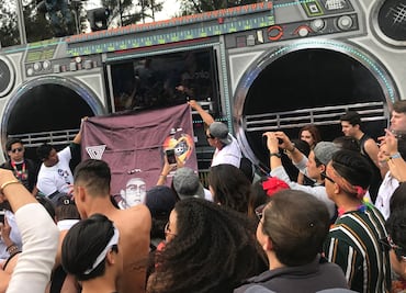 Honran a dj Diego Zeen en el EDC