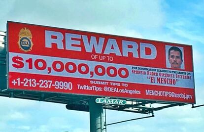 DEA anuncia acusación de reemplazo contra “El Mencho” 