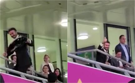 VIDEO: David Beckham y su alegría al recibir un sombrero de mariachi