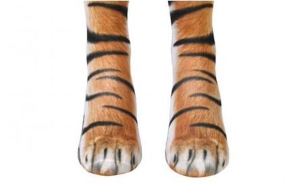 Esto es lo más viral en Internet: calcetines con forma de pata de animales