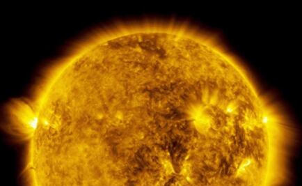 La NASA captó un eclipse parcial espacial