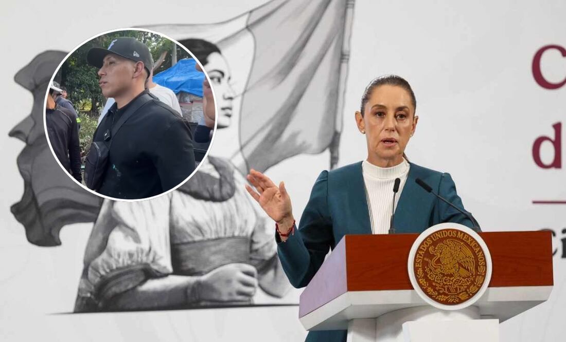 La presidenta Claudia Sheinbaum durante su conferencia mañanera del 13 de octubre del 2025. Foto: Cuartoscuro