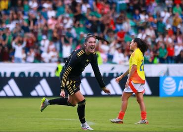 México venció a Colombia en partido de preparación rumbo al Campeonato Concacaf W
