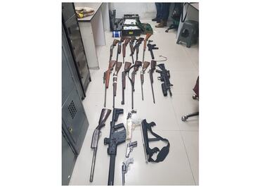 Hallan arsenal en vivienda de Tecámac