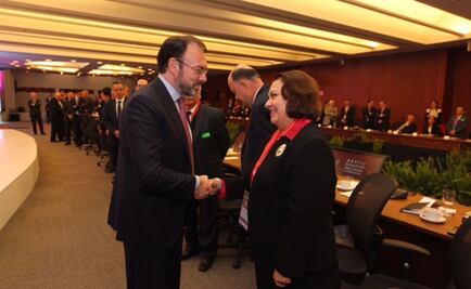 Relación con EU, de nación soberana y sin miedo: Videgaray