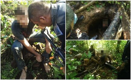 Rescatan a secuestrado "enterrado" en Veracruz