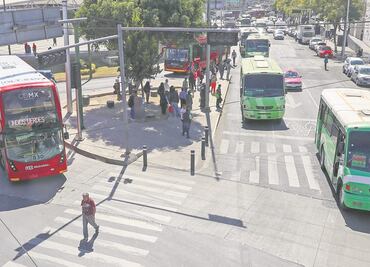 Mapa: estos 10 cruces son los más peligrosos del Metrobús