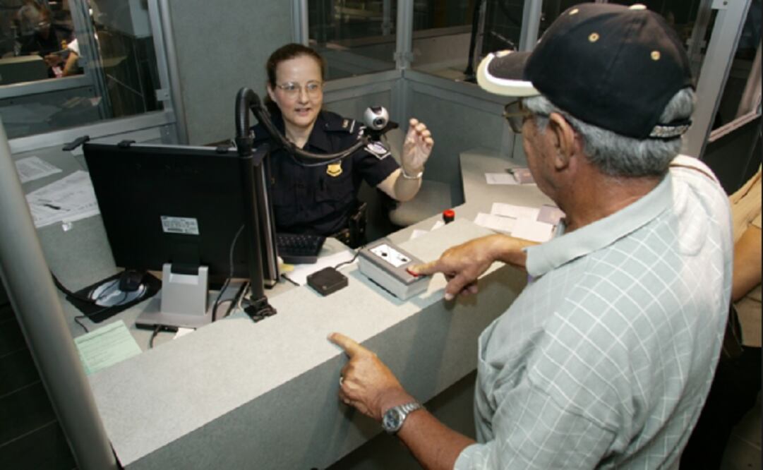 By February, foreigners going to Mexico on foot through the checkpoint will get scanned. (Photo: U.S. Customs and Border Protection) 