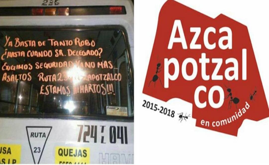 (Foto: Facebook/ Denuncias El Rosario, Deleg Azcapotzalco, CDMX) 