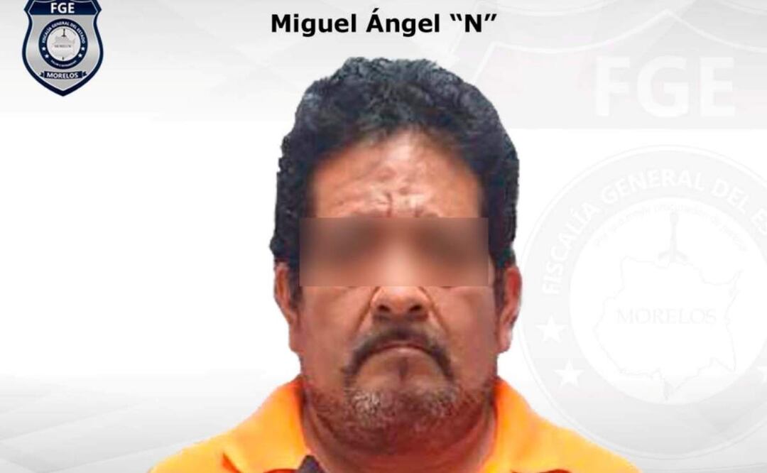 Miguel Ángel “N”, “El Zorro”, es culpable por el delito de desaparición, asesinato y posterior entierro clandestino de dos personas en Morelos (29/01/2025). Foto: Especial