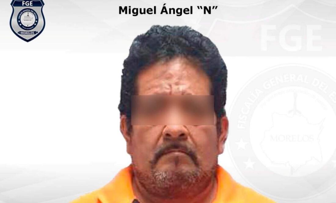 Miguel Ángel “N”, “El Zorro”, es culpable por el delito de desaparición, asesinato y posterior entierro clandestino de dos personas en Morelos (29/01/2025). Foto: Especial