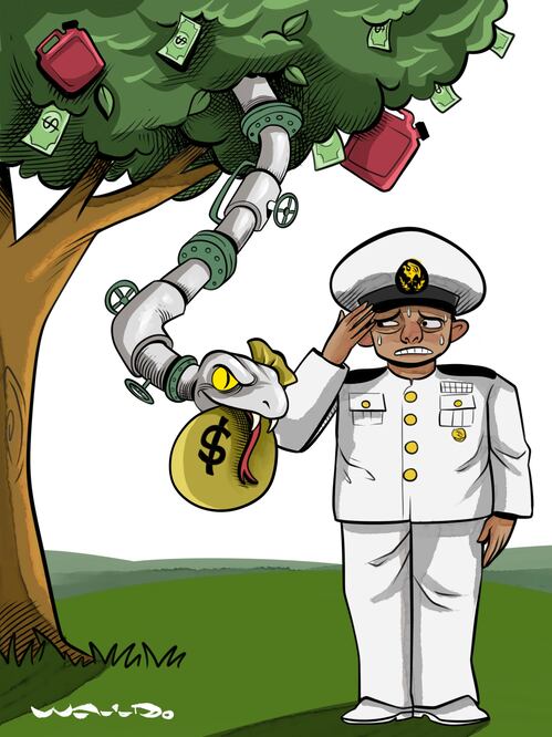 Cartón de Waldo