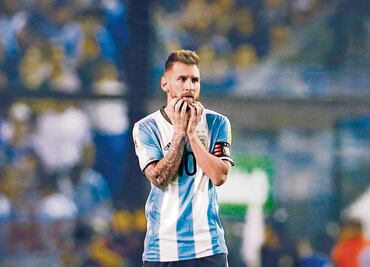 Messi en duda para enfrentar a Italia