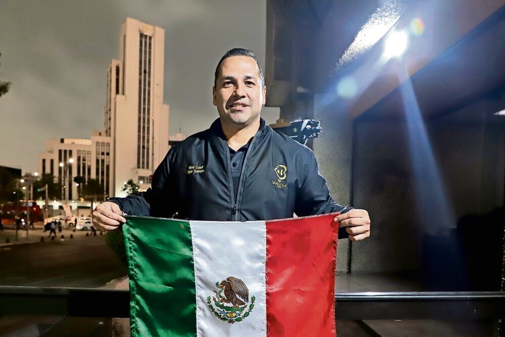 Promete que no dejarán de luchar en esta guerra deportiva. Foto: Berenice Fregoso / El universal