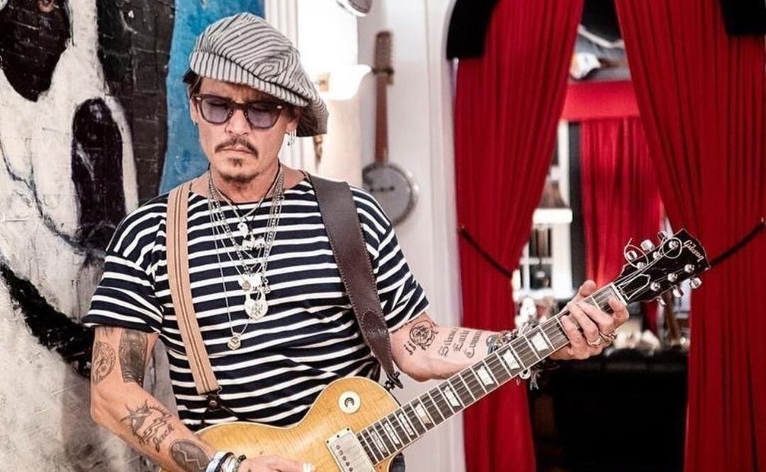 Johnny Depp. Fuente: Instagram @johnnydepp