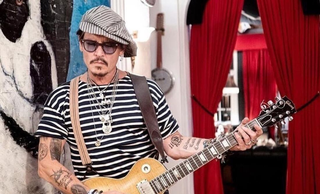 Johnny Depp. Fuente: Instagram @johnnydepp