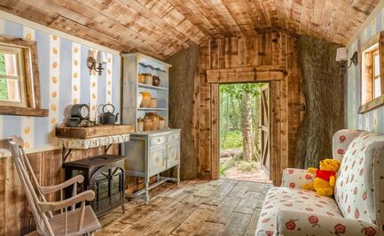 Recrean la casa de Winnie The Pooh para recibir turistas