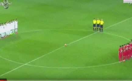 Pitan minuto de silencio en el Turquía-Grecia