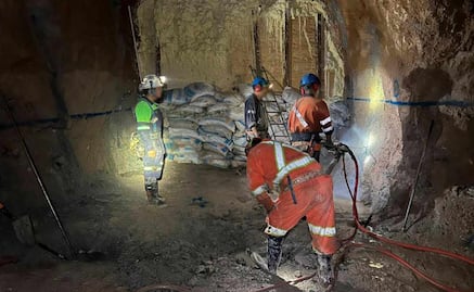 Rescate de mineros en Sinaloa avanza con riesgos; refuerzan estructura en mina Santa Fe para acceso seguro