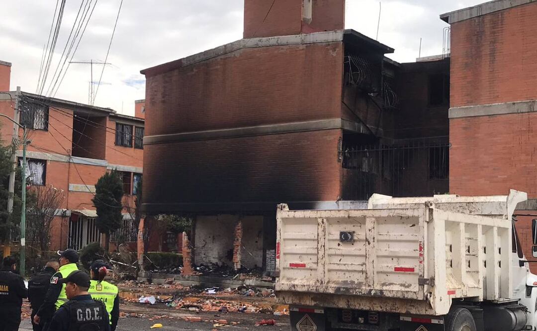 Debido a la explosión 13 departamentos sufrieron algún tipo de daño. Foto: Especial