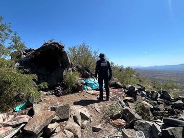 Destruyen campamentos de "halcones" de células delictivas; vigilaban a autoridades en franja fronteriza de Sonora y Arizona