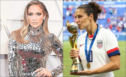 El baile de Jennifer López a la jugadora estadounidense Carli Lloyd