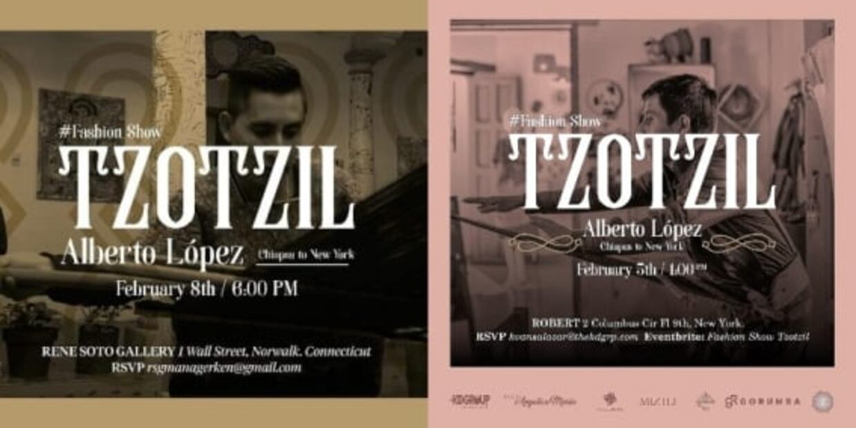 Tzotzil sí va a Nueva York, pero no a la pasarela oficial de Fashion Week