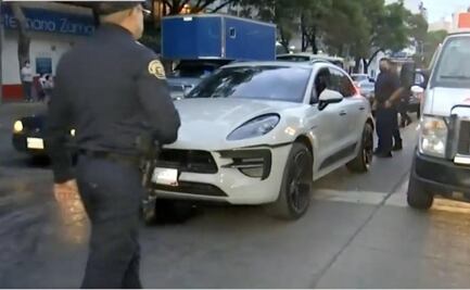Familiar de embajador de México en Bélgica, la víctima de asalto que conducía Porsche en la Benito Juárez