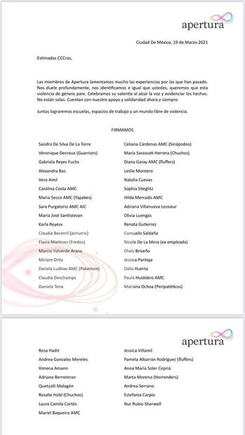 Directoras de fotografía apoyan señalamientos de abuso en el Centro de Capacitación Cinematográfica