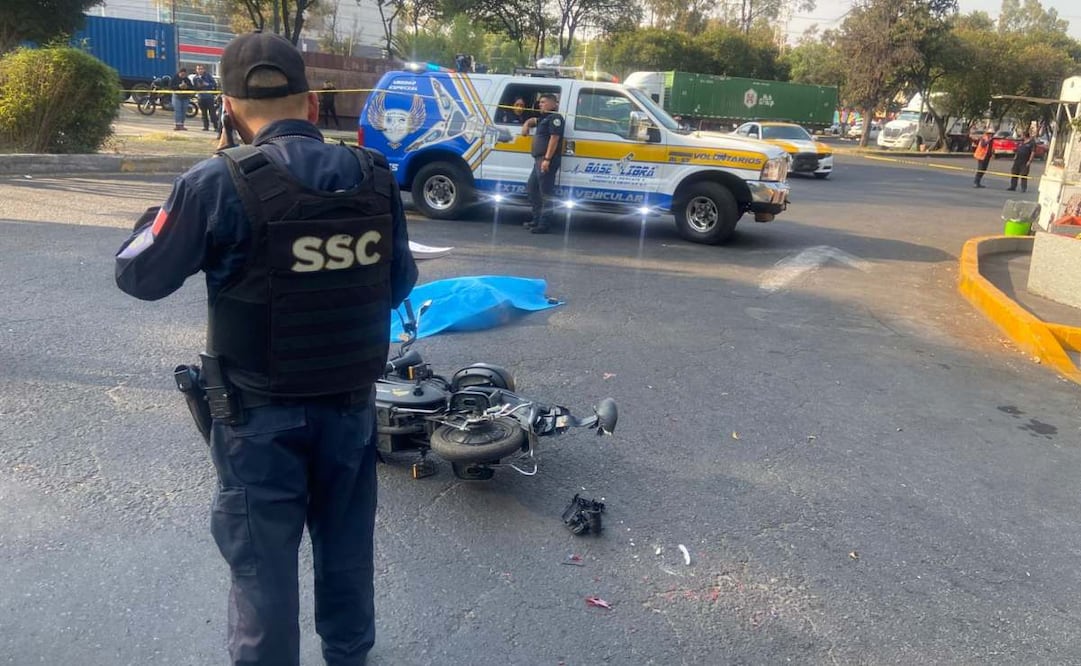 Hombre muere luego de ser arrollado por tráiler en Azcapotzalco (12/12/2024). Foto: Juan Carlos Williams / EL UNIVERSAL