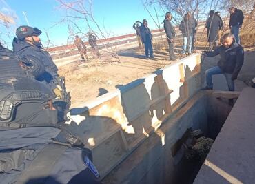 FOTOS y VIDEO: Así luce túnel por el que migrantes atraviesan muro fronterizo de Ciudad Juárez a EU; autoridades investigan