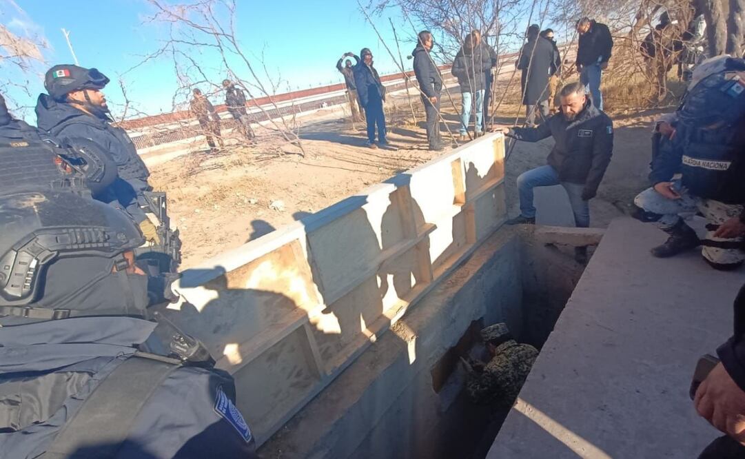 Se recibieron denuncias de un túnel donde los migrantes se metían para ir a la frontera de EU. Foto: Especial