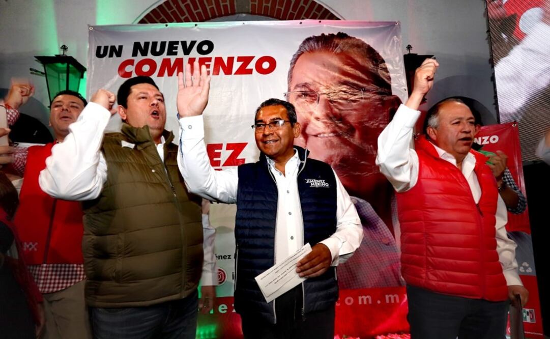 Alberto Jiménez Merino dijo que 8 o 10 días se ubicará en el segundo lugar de las preferencias electorales. Foto: Omar Contreras / EL UNIVERSAL