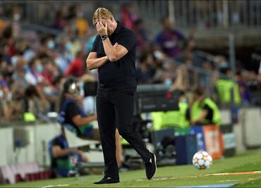 Esto es lo que hay: Koeman tras la goleada del Bayern al Barcelona en la Champions League