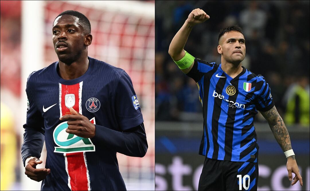 Conoce cuándo y dónde ver la final entre PSG e Inter Milán de la Champions League  / FOTOS: EFE y AFP