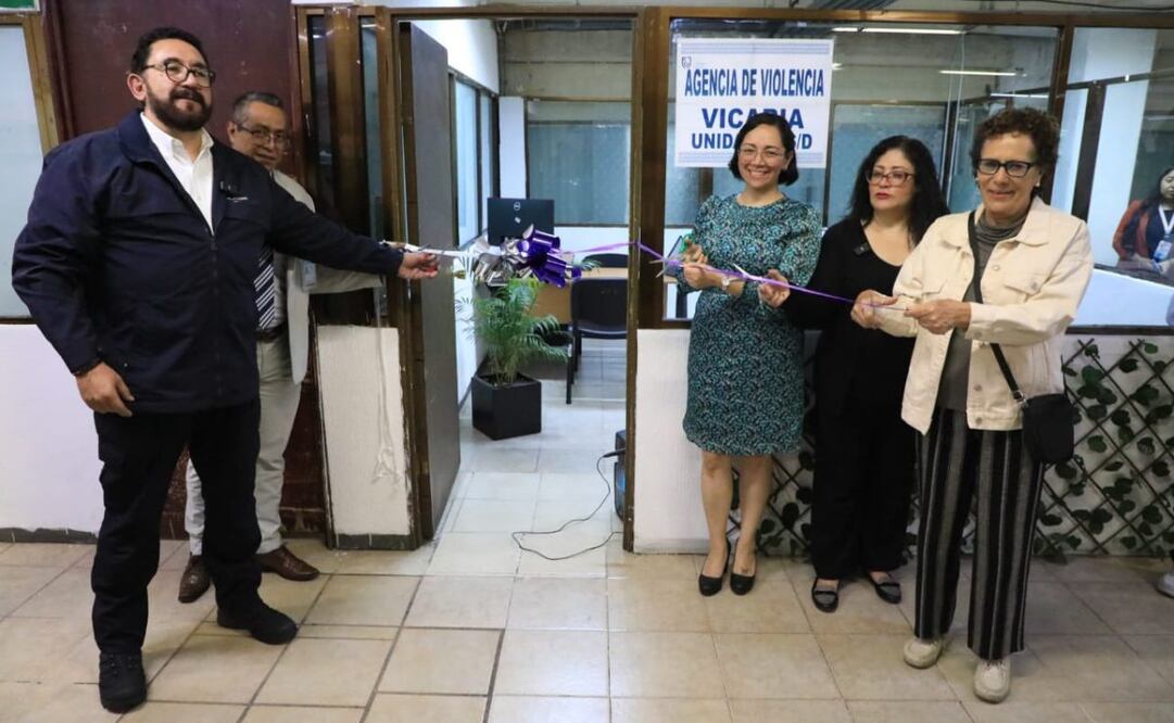 La Fiscalía capitalina dio a conocer la inauguración de la primera Agencia de Investigación del Delito de Violencia Vicaria. Foto: X @UlisesLaraLopez