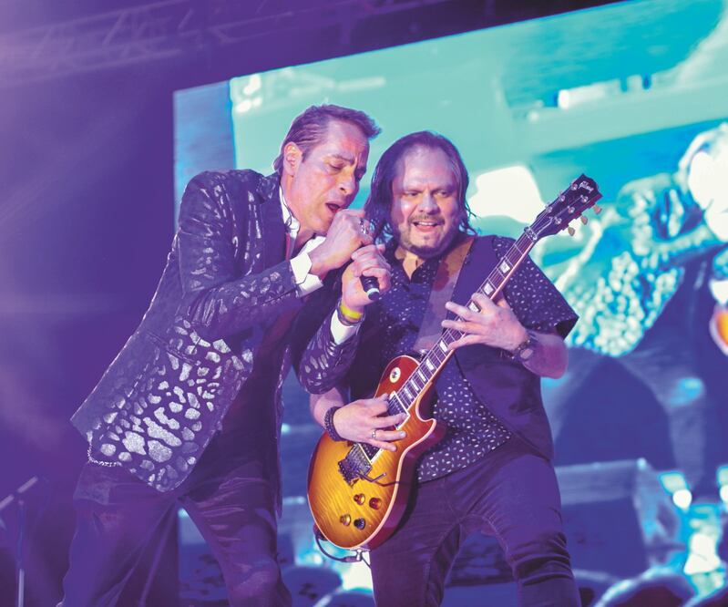 Héctor y Lino señalaron que han pasado momentos difíciles. Foto: CORTESÍA