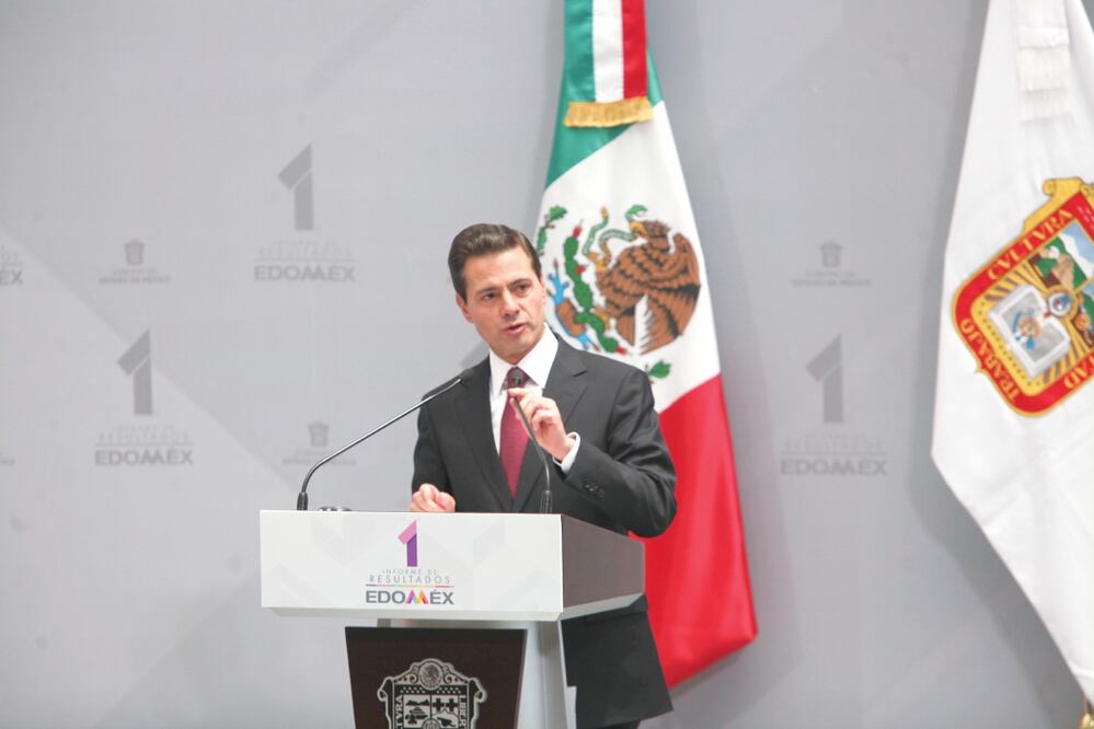 El presidente Enrique Peña Nieto dijo que en su sexenio ha realizado 81 visitas de trabajo al Edomex. (Jorge Alvarado/El Universal)