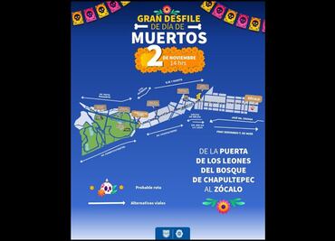 Desfile de Día de Muertos 2024: más de 2 mil policías vigilarán actividades; estarán apoyados por 93 vehículos