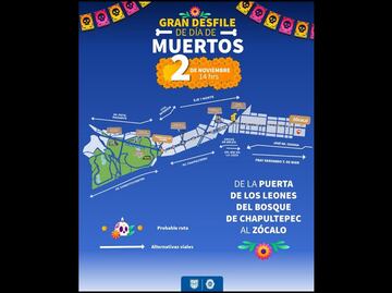 Desfile de Día de Muertos 2024: más de 2 mil policías vigilarán actividades; estarán apoyados por 93 vehículos