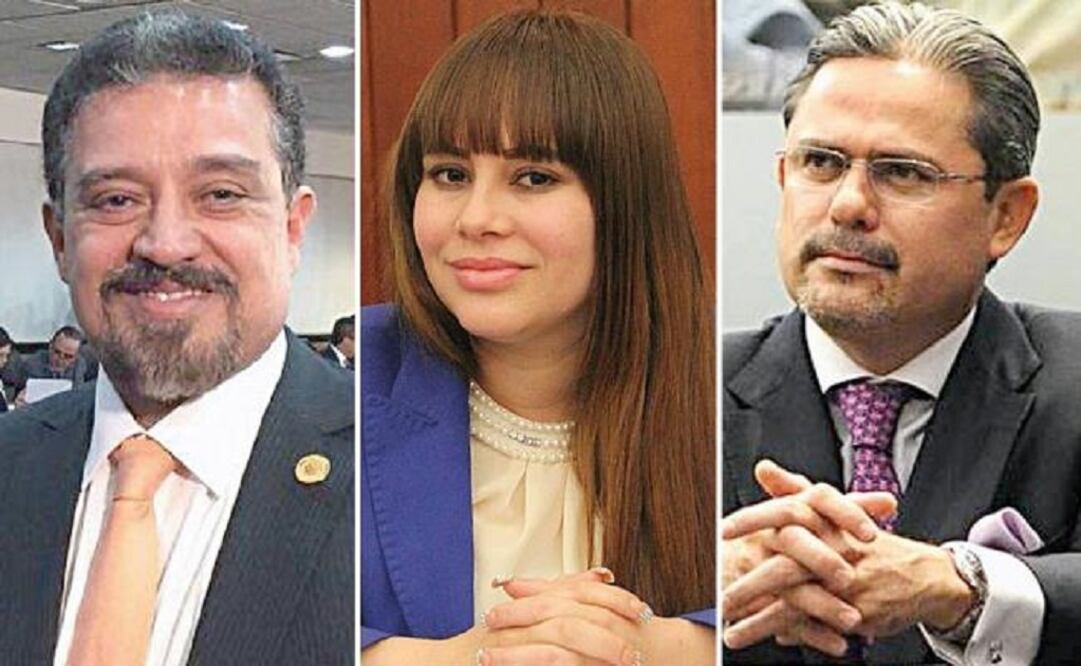 Carlos Lomelí (left), Lucero Sánchez (center) and Jorge Villalobos (right). Photo: Special. 