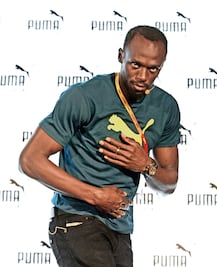 Premian a Usain Bolt y Biles