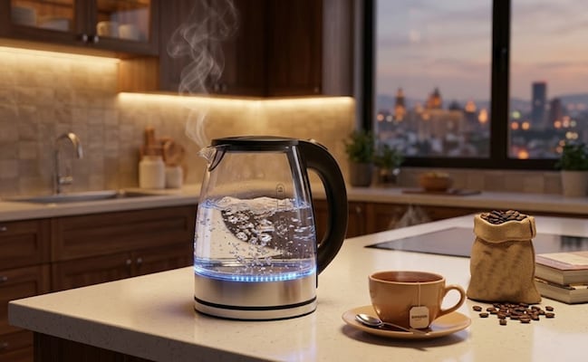 Tetera eléctrica de vidrio en menos de 300 pesos en Amazon México; ¿por qué vale la pena comprarla?