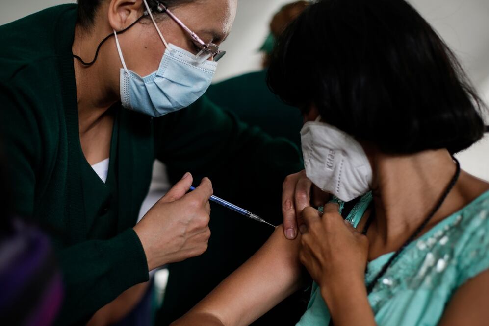 Vacunación en México. Foto: XINHUA